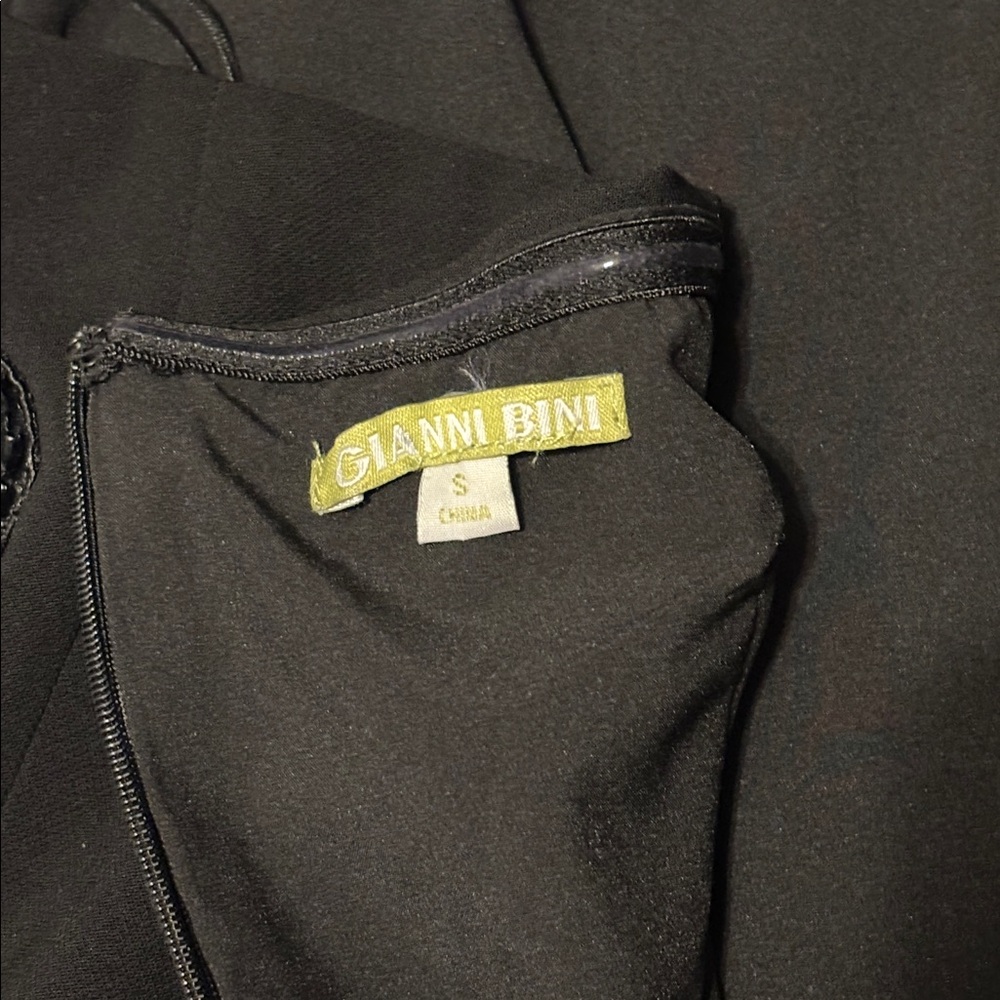 Gianni Bini Black Halter Jumpsuit - Picture 7 of 9